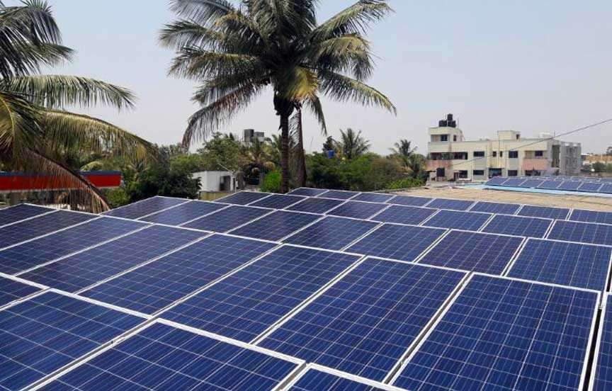 Commercial Solar Setup